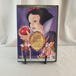 Snow White and the Seven Dwarfs 2 DVD set Walt Disney Platinum Edition